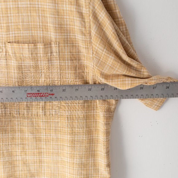 Timberland Short Sleeve Yellow Men's Shirt XL - Picture 8 of 8